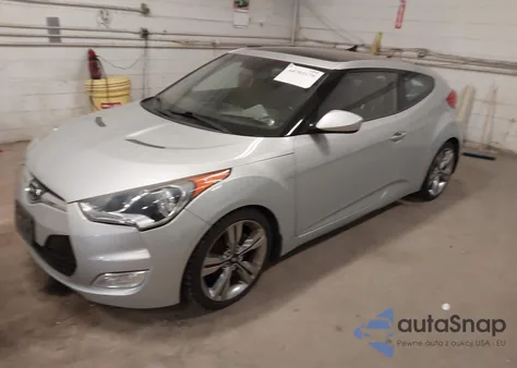 2012 Hyundai Veloster Base W/Gray z USA, uszkodzony, nr VIN KMHTC6AD5CU061202